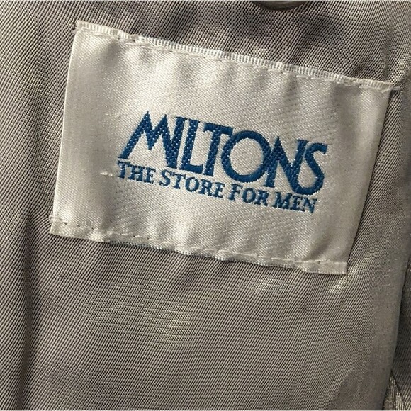 Calvin Klein men's 100% wool 2 button classic fit sports coat jacket blazer 40L - Picture 7 of 10